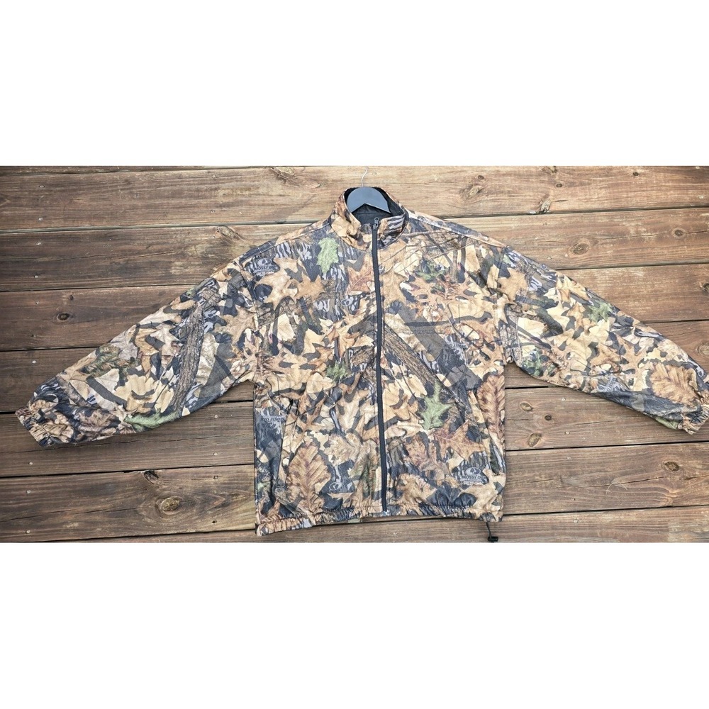 Vintage Mossy Oak Camouflage Jacket Mens Size XL